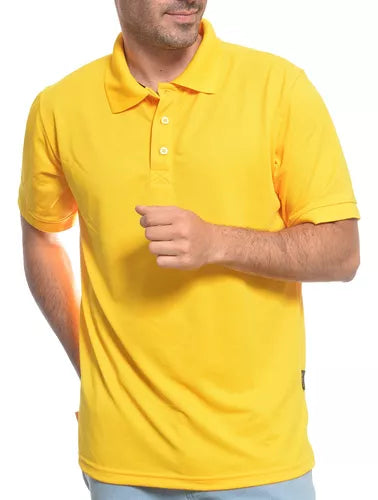 Playera Tipo Polo Dryfit Caballero Manga Corta