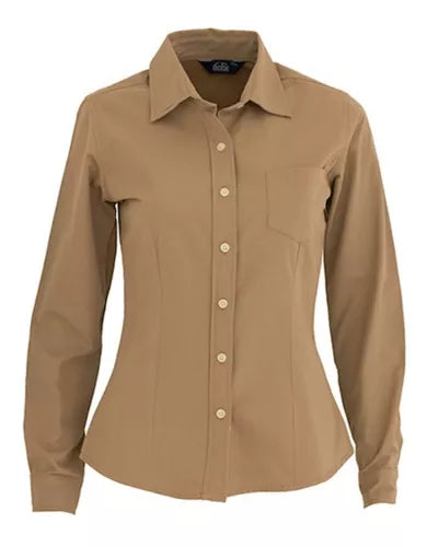 Blusa Manga Larga Polycotton Marca Dacache Dama