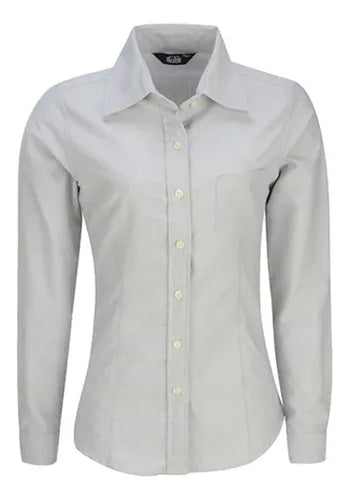Blusa Manga Larga Oxford Marca Dacache