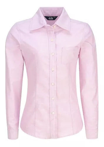 Blusa Manga Larga Oxford Marca Dacache