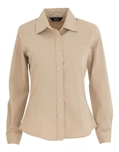 Blusa Manga Larga Polycotton Marca Dacache Dama