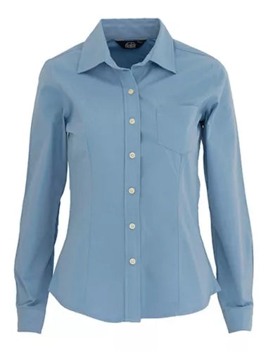 Blusa Manga Larga Polycotton Marca Dacache Dama