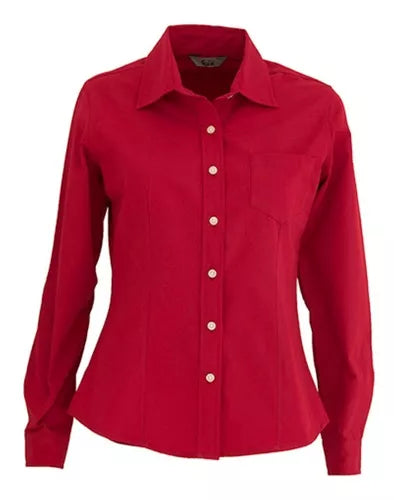 Blusa Manga Larga Polycotton Marca Dacache Dama